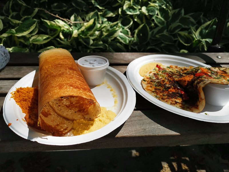 NY Dosas food